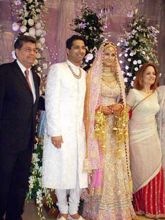 Amisha Patels parents wish the couple